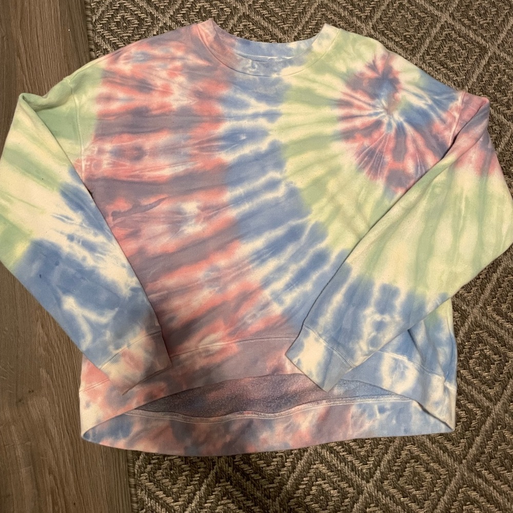 TNA tie dye crew neck - small